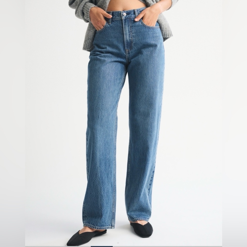 Abercrombie The Loose High Rise jeans